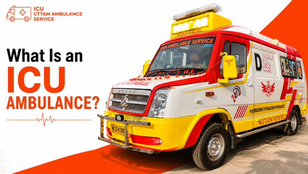 Booking an ICU ambulance in Kolkata for urgent medical care